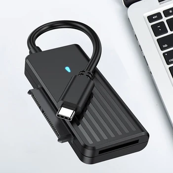 USB3.0 К Внешнему Адаптеру SATA M.2 NGFF 2,5/3,5 Дюймов SSD Адаптер Для Жесткого Диска Твердотельный Преобразователь NVME для Настольного Ноутбука