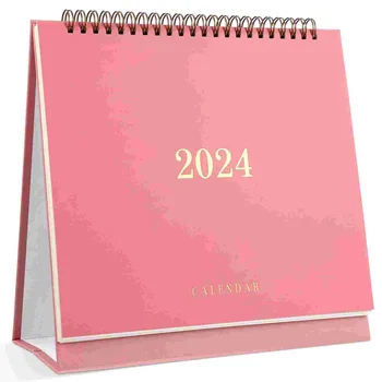 Календарь на 2024 год По индивидуальному заказу Настольные календари Настольный бумажный ежемесячный планировщик Office - 2025
