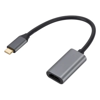 Кабель-адаптер, совместимый с USB 3.1 Type C-HDMI, Портативный Кабель-конвертер, совместимый с USB 3.1 Type-C-HDMI, для телефонов и планшетов