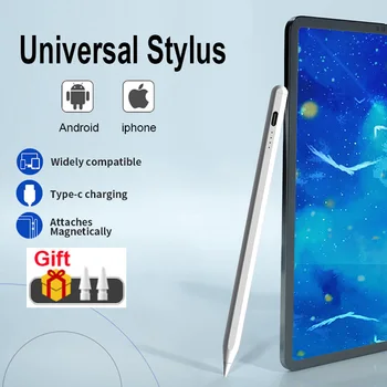 Активный стилус, универсальный емкостный карандаш с сенсорным экраном для планшетов IOS/ Android, мобильных телефонов, пишущий рисунок для iphone x xr