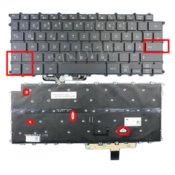 Германия Клавиатура для ноутбука с подсветкой LG gram 14Z90Q 14Z90Q-K 14Z90Q-G 14Z90Q-V 14Z90Q-K.AAB6U1 14Z90Q-V.Серия AP75A3