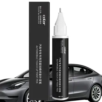 12 мл Для Tesla Модель 3 XYS Ручка Для Ремонта Автомобильных Царапин Auto Car Paint Pen Прозрачный Аппликатор Для Нанесения Покрытия Уход За Автомобилем При Небольших Царапинах На Автомобиле