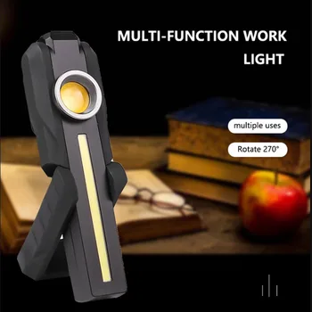 Светодиодный + COB Фонарик / Фиолетовая лампа с подсветкой для осмотра краски Лампа для аварийных лестниц на открытом воздухе Фара