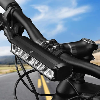 Велосипедная фара 3,7 В, USB Перезаряжаемый Задний фонарь высокой яркости, Передний фонарь из алюминиевого сплава, велосипедные Аксессуары