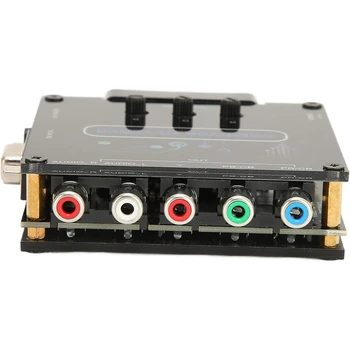 1 Комплект черных RGBS, Компонентный конвертер VGA SCART в YPBPR, преобразователь транскодирования видеосигнала