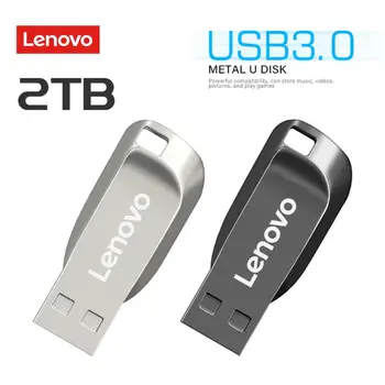 Lenovo USB Флеш-накопитель 2 ТБ 256 ГБ 1 ТБ 512 ГБ Высокоскоростной USB 3,0 Для ПК Мобильный 100 МБ/с. Флеш-накопитель USB 128 Гб U Stick