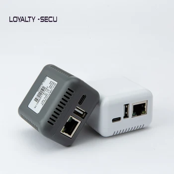 Беспроводной Bluetooth 10/100 Мбит / с Ethernet адаптер принтера USB 2.0 / USB 1.1 сетевой сервер печати