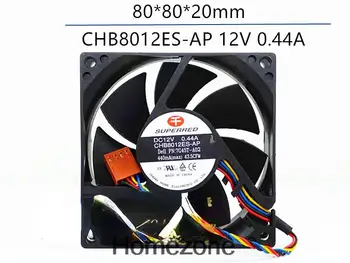 Для Qianhong CHB8012ES-AP 7G45T-A02 12 В 0.44 8020 8 см PWM Вентилятор контроля температуры