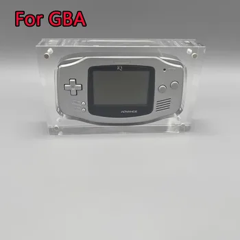 Высокопрозрачная акриловая магнитная крышка, коробка для дисплея, коробка для хранения, подходит для игровых консолей Gameboy advanced GBA.