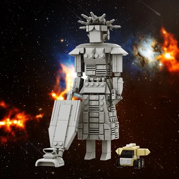 Набор строительных блоков MOC Space Eagle Mecha Warriors Модель персонажа Обороняющегося солдата Кирпичные игрушки Подарок детям на день рождения