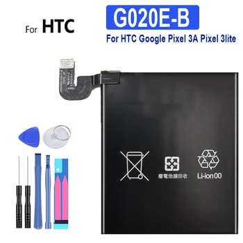 Сменный Аккумулятор G020E-B Для Google Pixel 3A Pixel 3lite Pixel 3 Lite Аутентичная Аккумуляторная Батарея 3000 мАч + Инструменты