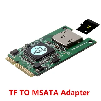 Micro SD TF Карта к mSATA SSD Адаптер mSATA Mini PCI e SSD к Micro SD TF Карта Конвертер для ПК Компьютер Ноутбук