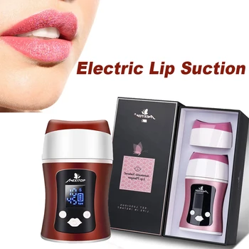 Электрический усилитель всасывания губ, устройство для придания губам более пухлой формы, инструмент для естественного надувания губ, сексуальный тренажер для увеличения губ
