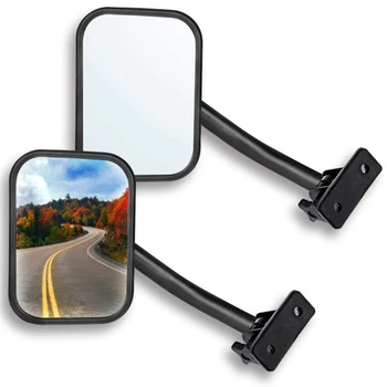 Зеркало заднего вида для Jeep Wrangler TJ JK 4X4 Внедорожные прямоугольные зеркала Morror Зеркало бокового обзора, 2 шт.