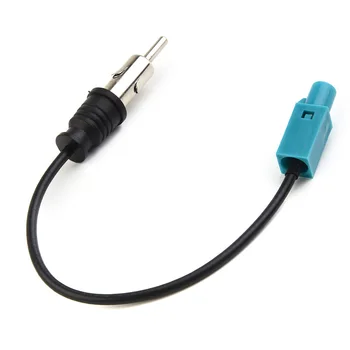 Универсальный автомобильный стерео-радиоантенный кабель Z-образного разъема к DIN-штекеру Для Преобразования сигнала С FM/AM Антенны В DAB-радио Stere