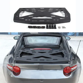 Для Mazda MX-5 2016-2023, Задняя крышка багажника, Расширители для хранения, Комбинированные Стеллажи, Органайзер для багажа, Полка для аксессуаров