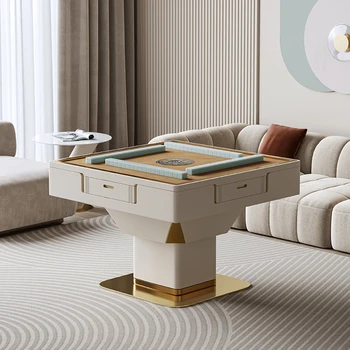 Журнальный столик для подъема каменной плиты Xl, стол для маджонга, Обеденный стол, многофункциональная машина для игры в маджонг двойного назначения