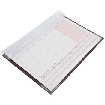 Чистые Блокноты Настенный Календарь Ежемесячный График Блокноты План Блокнот Крафт-бумага Ежедневное Планирование работы