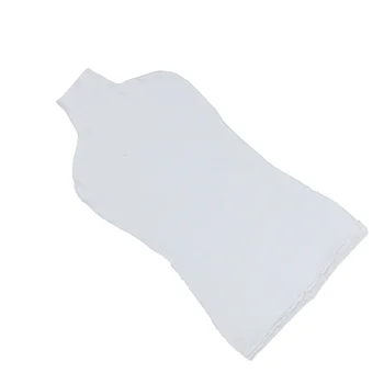 Тканевый чехол для верхней части тела манекена, Хлопчатобумажные Декоративные Кружевные топы, верхнее покрытие, вешалка для одежды для манекена в белом платье