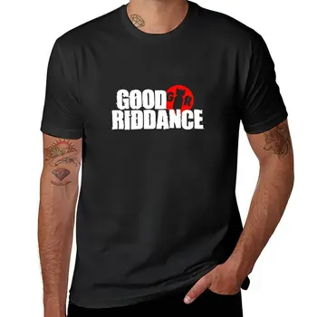 Новая футболка с логотипом Good Riddance Band, милые топы, винтажная футболка, рубашка с животным принтом для мальчиков, мужские графические футболки, забавные