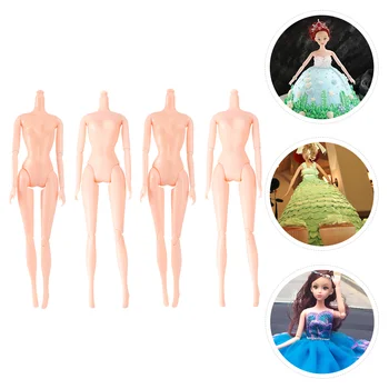 4 шт., Модель куклы-девочки, Игрушка с подвижным телом, Формы для выпечки торта, Дно, женское соединение 