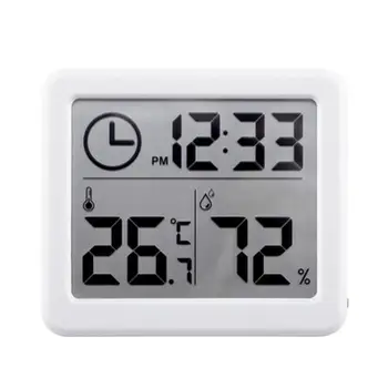 Термометр гигрометр Электронный монитор температуры и влажности Часы 25