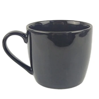 Керамическая чайная кружка Кофейная кружка Широкая керамическая монохромная кофейная кружка Teacup