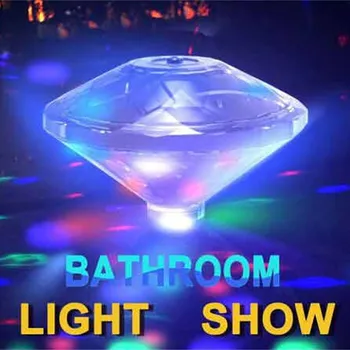 Светодиодная вспышка для бассейна, Подводная спа-лампа, Плавающее шоу, плавающий свет, RGB Диско-ванна, Светодиодная подсветка, Светодиодные фонари 10 футов для спальни