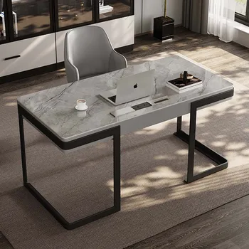 Шиферный стол в итальянском стиле Современный домашний минималистичный компьютерный стол