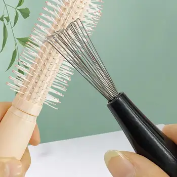Средство для чистки щеток для волос, средство для очистки сломанных волос, Портативная расческа-щетка для домашнего салона для вьющихся волос, Косметические инструменты, Чистящие средства, Расходные материалы