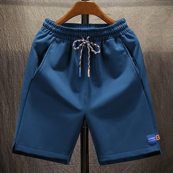 2023 Новые Летние спортивные шорты Мужские хлопчатобумажные баскетбольные брюки для бега Повседневные шорты Мужские Удобные пляжные мужские шорты