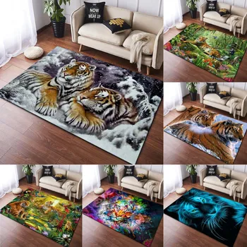 Животное Тигр изготовленный на заказ ковер коврик для гостиной коврик для йоги украшение дома коврик для ванной комнаты ковры для гостиной кухонный коврик