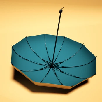 Женский зонт-козырек Большого размера Куполообразной формы, Ветрозащитный Прочный зонт с защитой от ультрафиолета Guarda Chuva, складной дождевик