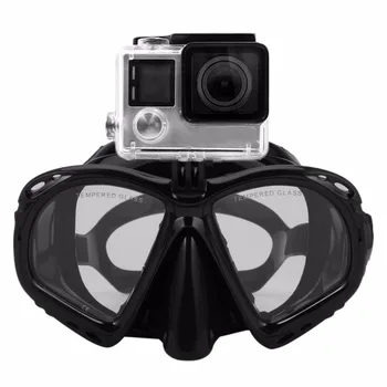 Профессиональная маска для подводного плавания, трубка для подводного плавания, плавательные очки, снаряжение для подводного плавания, подходящее для большинства спортивных камер