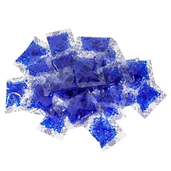 50-200 шт 1 г Синих нетоксичных пакетиков с силикагелем для осушения влаги на кухне, в гостиной, Осушитель влаги, сумка-поглотитель Многоразового использования